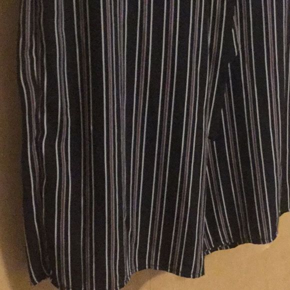 WEST KEI Tie Front Stripe Cropped Pants - Picture 9 of 13